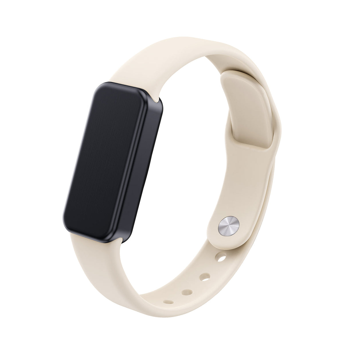 Fort black device with silicone bone strap, hero view