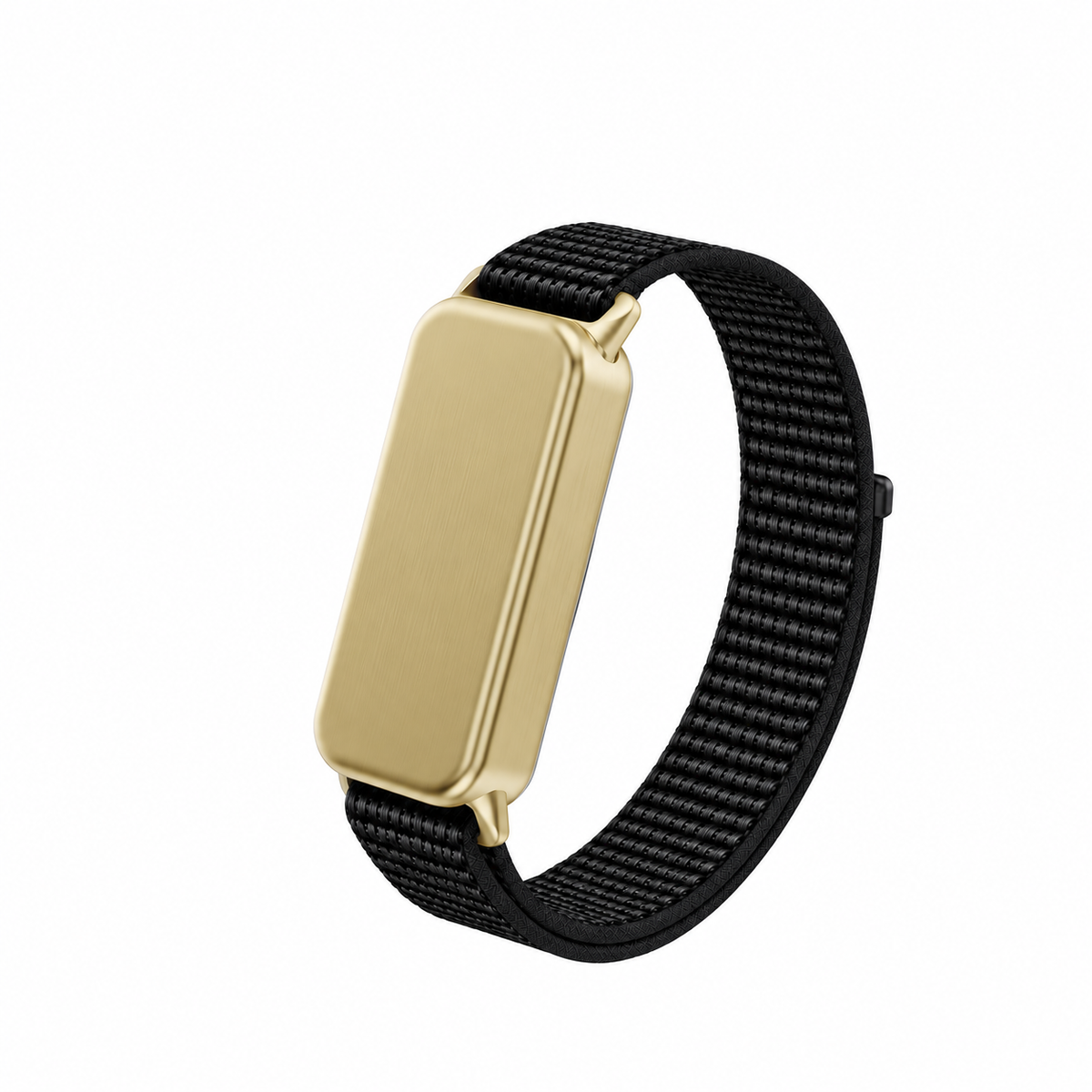 Fort gold device with nylon black strap, hero view